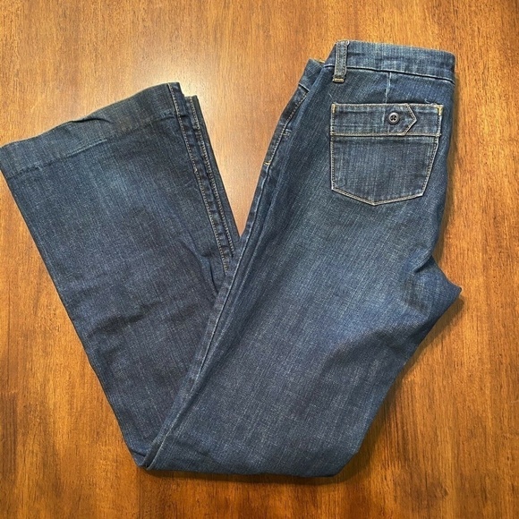 Banana Republic Women Sz 2 Stretch Boot Cut Jeans - Picture 6 of 7